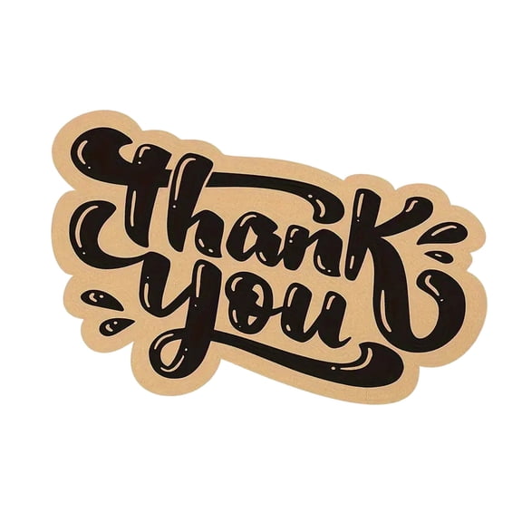 50 Pcs Green Thank You Cards Suitable For Online Retailers and Stores Corporate Gifts Party Classroom Activities