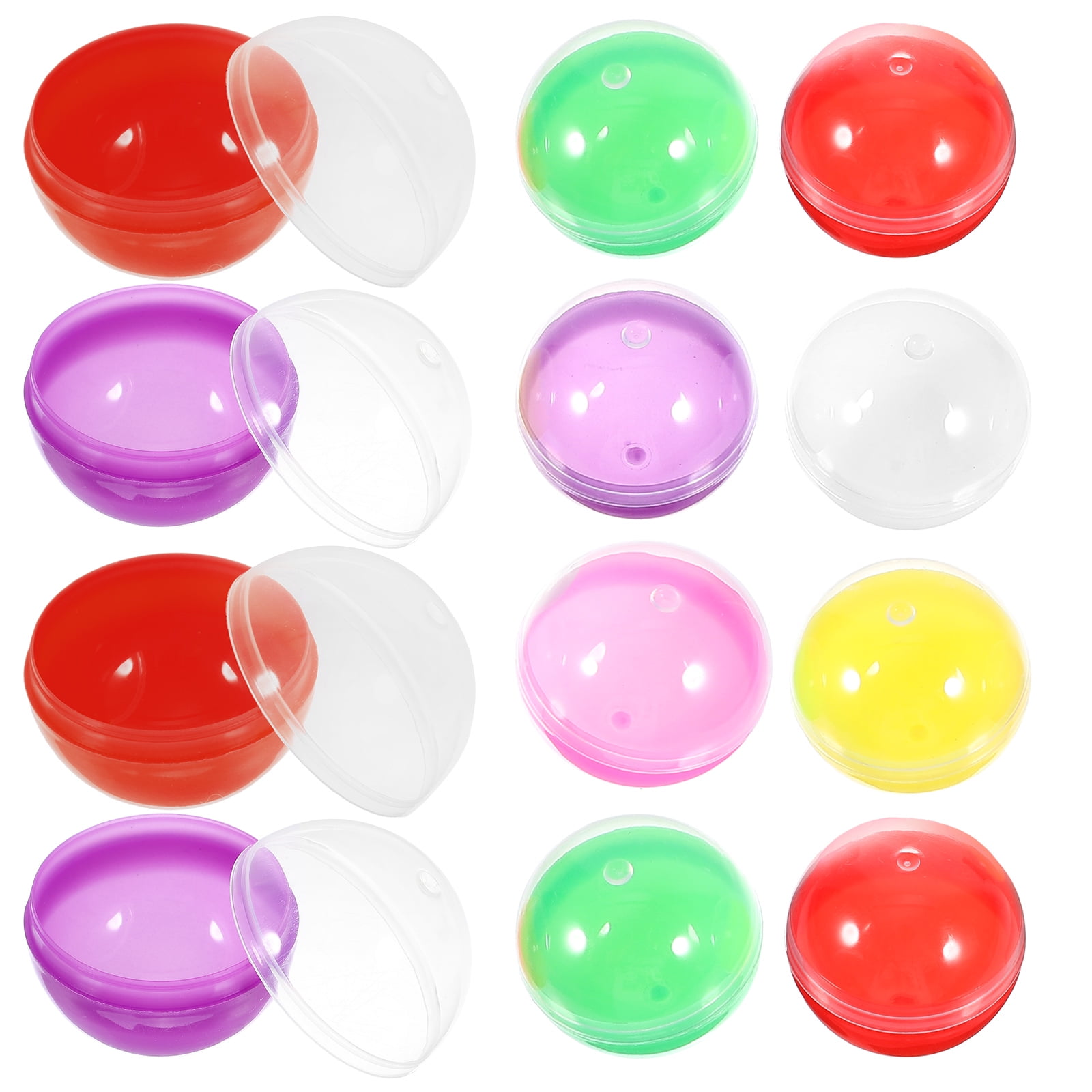 50 Pcs Gumball Capsule Egg Machine Shell Child - Walmart.com