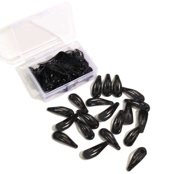 50 Pcs Hair Clip, Fashionable Mini Decorative Snap Barrette