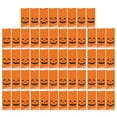thumbnail image 1 of 50 Pcs Halloween Candy Bags 11 X 5 Inch Orange Plastic Treat Bags Jack O Lantern Print Halloween Trick Or Treat Bags for Halloween Party Favors Goody Bag Supplies, 1 of 6