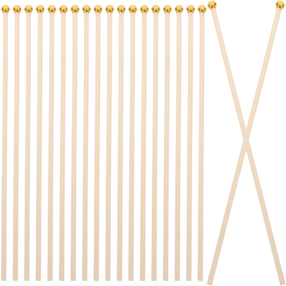 SWETRACE Capture the Flag Mini Wooden Flags, Khaki Color, Set of 50 Pieces for Outdoor Games and Activities