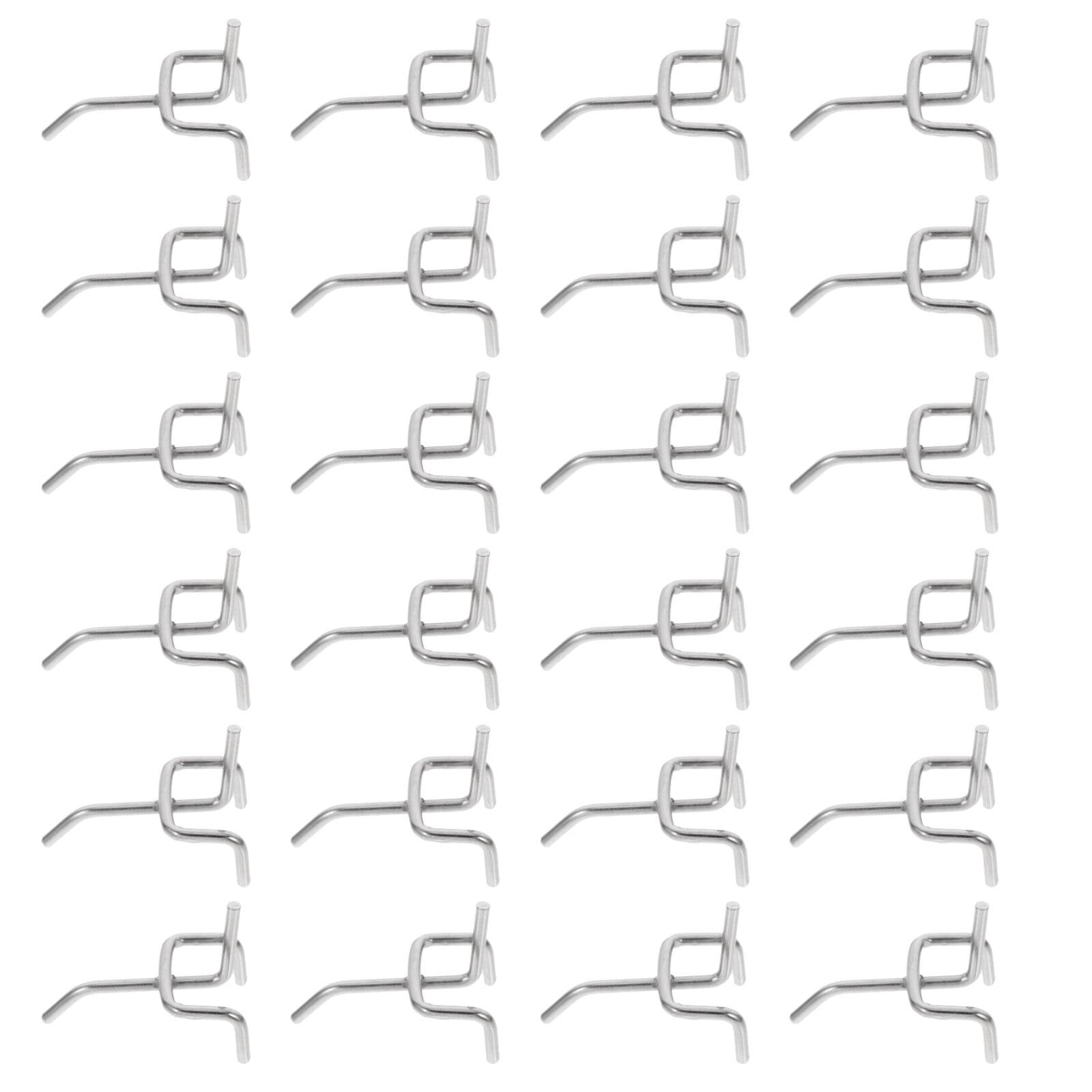 50 Pcs Hangers for Door Hanging Bag Bathroom Hooks Peg Board Crochet