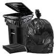 thumbnail image 1 of 50 Pcs Heavy Duty 64 Gallon Extra Large Commercial Trash Bag Garbage Yard Black, 1 of 8