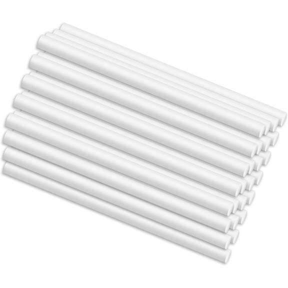 50 Pcs Humidifier Sticks Diffuser Cotton Filter Plug in Refills 5.35 X 0.3 Inch Mini Wick Stick Replacement for Cool Mist Portable -