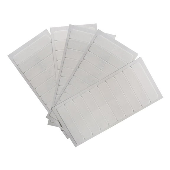 50 Pcs Invisible Seamless Hair Extension Tape Double Sided Extension Tapes for Wig (5 Pieces, 10 Pcs Each Piece)