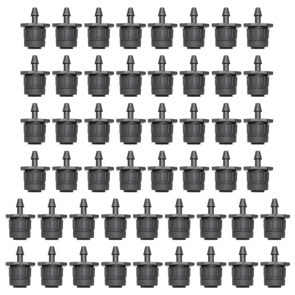 50 Pcs Irrigation Drippers Adjustable Drip 360 Water Flow Irrigation Drippers