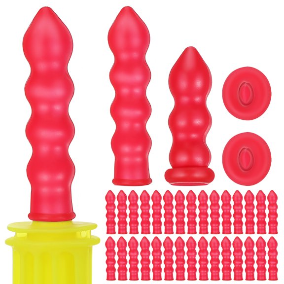 Tineasur Rubber Caulk Saver Caps for Caulking Tubes, 50 Pieces Sealant Tube Sealing Caps for Leak Prevention