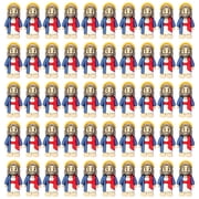 50 Pcs Little Jesus Figures Mini Jesus Figurines Tiny Statues for Easter Egg Stuffers to Hide and Seek Sunday School Religious Party Share