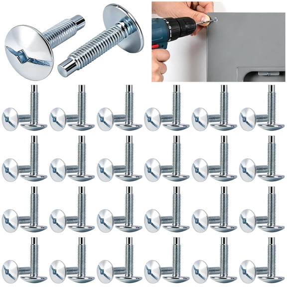 50 Pcs Load Center Cover Replacement Screws, Load Center Panel Screws Compatible with S106 and ECTS2, Zinc Electrical Panel Screw for Electrical Box Load Centers