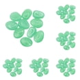thumbnail image 1 of 50 Pcs Luminous Glow Stones - Glow in The Dark Pebbles for Garden, Fish Tank, Aquarium, Walkway, Plant Pots, Bonsai, and Outdoor Pathway Decor, Green, 0.39 Inch, 50 PCS, 1 of 4