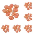 thumbnail image 1 of 50 Pcs Luminous Glow Stones - Glow in The Dark Pebbles for Garden, Fish Tank, Aquarium, Walkway, Plant Pots, Bonsai, and Outdoor Pathway Decor, Orange, 0.39 Inch, 50 PCS, 1 of 4