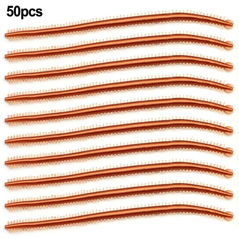 50 Pcs Lure Centipede Soft Bait 1.6g 13cm Sea Worms Earthworm