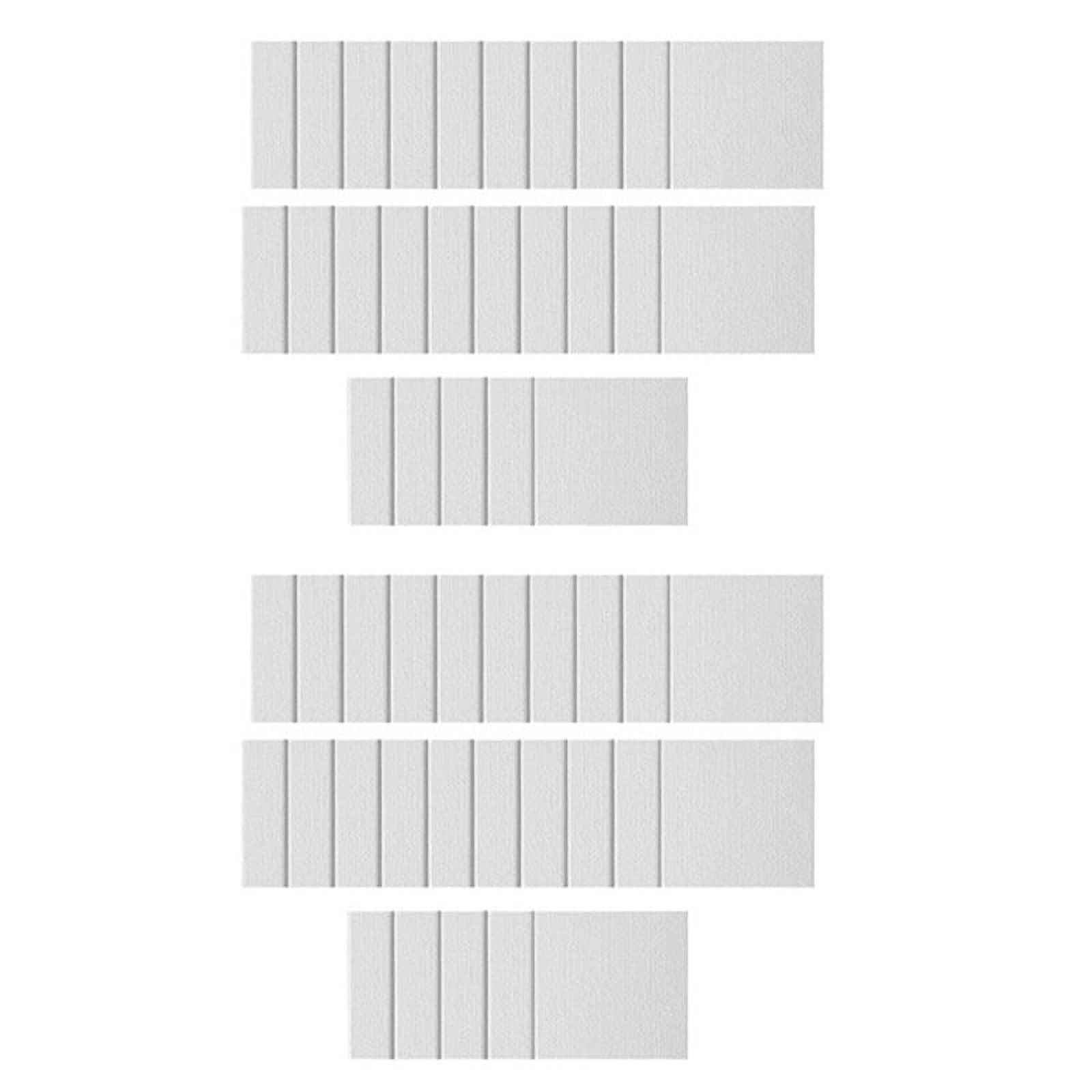 NEW 50 Pcs Magnetic Painting Canvas Panel Mini Boards Blank Canvases for Art Gift DIY Decor
