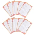 thumbnail image 1 of 50 Pcs Meticulous Bookshelf One-side Recipes Card Bride, 1 of 8