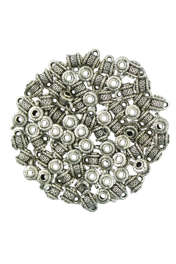 50 Pcs Min Decorative Hanger Dangle Charm Pendants Spacer Beads With Loop