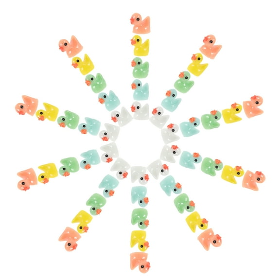 Worgeous 50pcs Tiny Figures Mini Resin Miniature Figurine Microlandscape Ornament