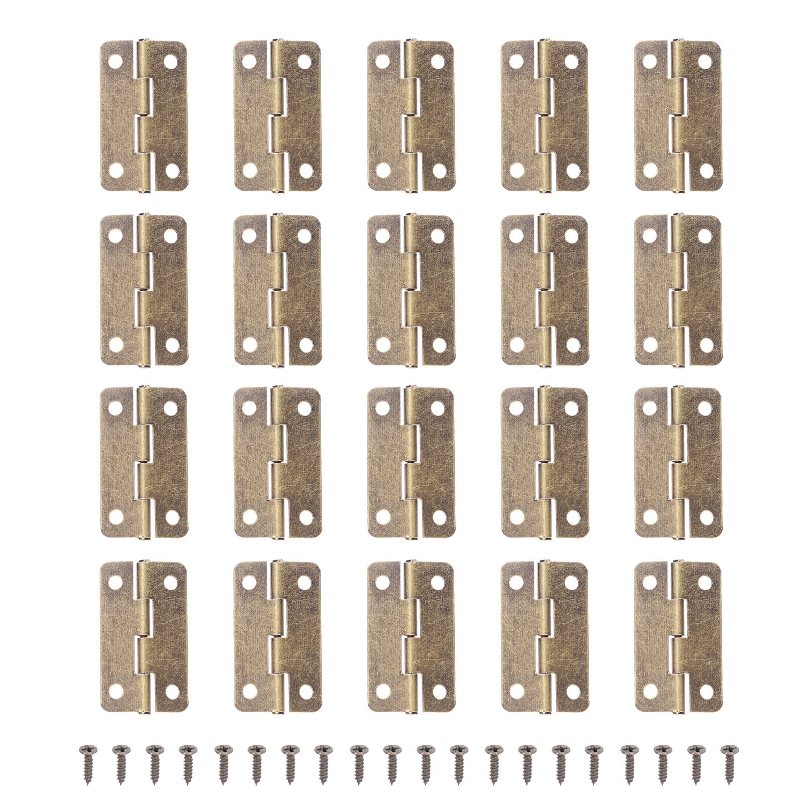 50 Pcs Mini Hinge Small Hinges for Handmade Crafts Hinges for Wooden ...