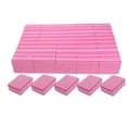 thumbnail image 1 of 50 Pcs Multi-Purpose Nail Buffers,Buffer Block Nail File 100/180 Grit,Professional Mini Nail Buffers Block,Sponge Double Sided Nail File,Nail Buffer File Tools for Nail Care (Pink), 1 of 7
