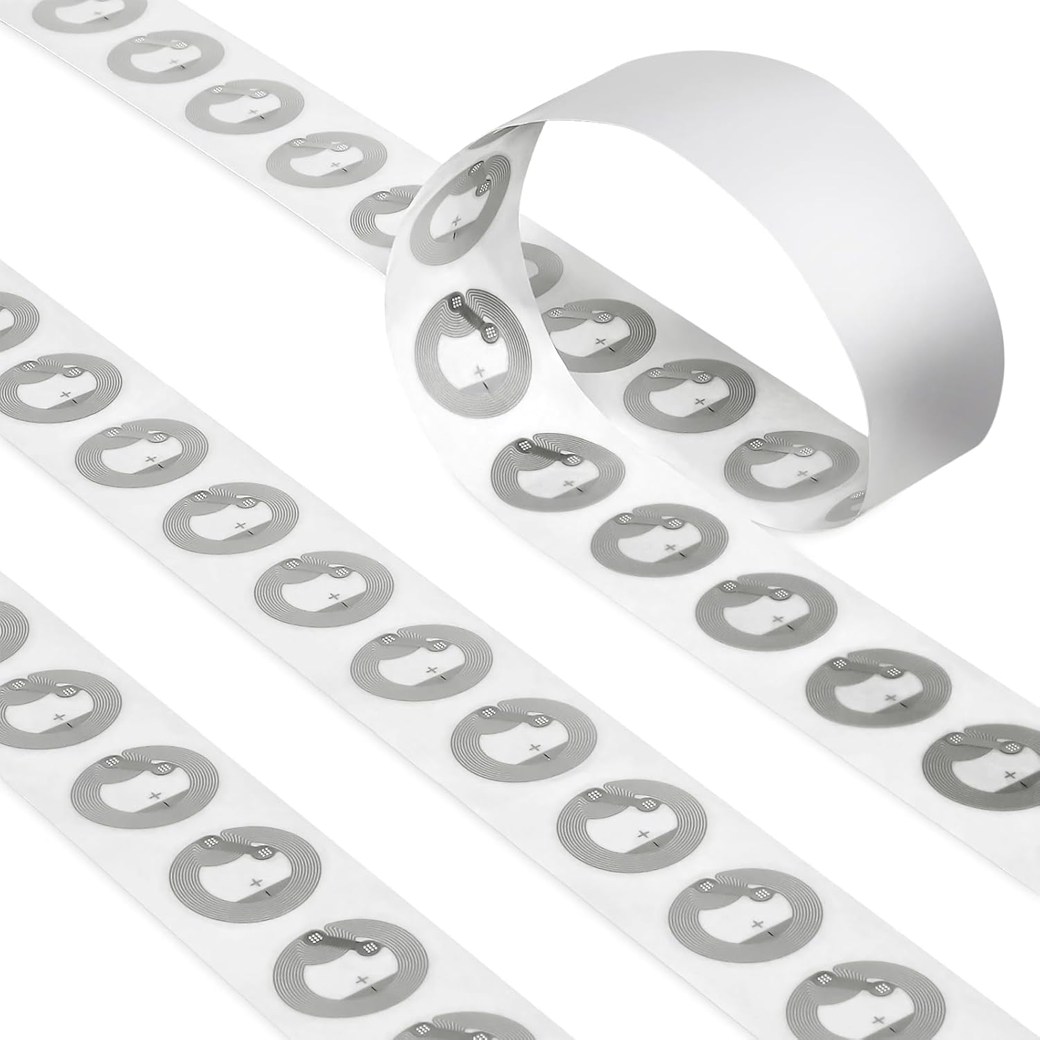 50 Pcs NFC Tags with NTAG215 Chip, 25mm NFC Adhesive Stickers, RFID ...