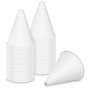50 Pcs Paper Funnels for Motor Oil 6 Oz Engine Oil Funnel Paper Cone Funnel for Gas,Dispensers or Kitchen Filling Bottle