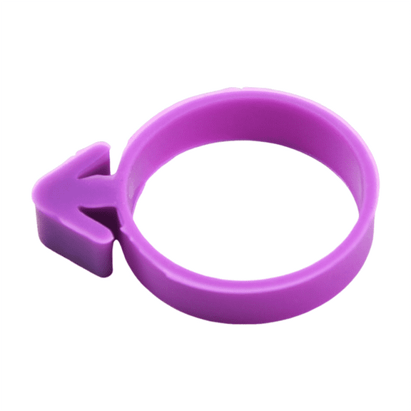 CMYYNNA 50 Pcs Icing Bag Ties Silicone Decoration Bag Ties Piping Bag Ties Reusable Baking Pastry Bag Ties for Cupcakes Cookies and Pastry&nbsp;for Icing Tips Couplers Baking Cupcakes Cookies