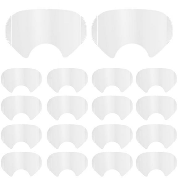 50 Pcs Peel Off Lens Cover Shield Respirator Mask Protective Compatible for 6885, 6000, 6700, 6800 Series