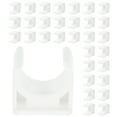 thumbnail image 1 of 50 Pcs Pipe Bracket Pipe Clamp Clasp Water Pipe Support Fastner Pipe Support U Shape, 1 of 6