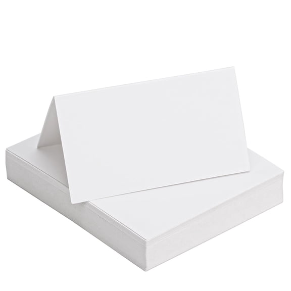 50 Pcs Place Cards 2x3.5in Blank Fillable Banquet Seat Card for Table Setting, Escort Card, Wedding Place Cards for Wedding, Table, Dinner Parties