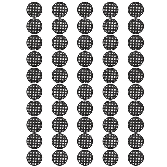 50 Pcs Plant Pot Bottom Net,Plant Pot Mesh Hole Cover Bonsai Drainage Mesh Insert,Flower Pot Hole Mesh Pad Bottom Grid Mat, Round Mesh Screen Pot Bottom Gasket for Garden Prevent Soil Loss (4.5cm)