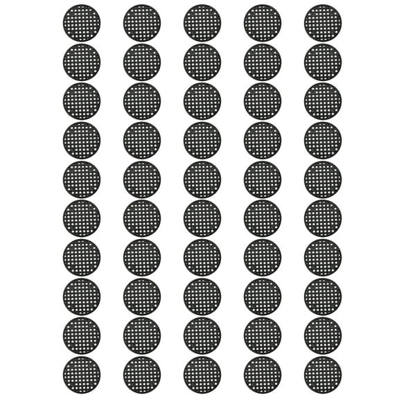50 Pcs Plant Pot Bottom Net,Plant Pot Mesh Hole Cover Bonsai Drainage Mesh Insert,Flower Pot Hole Mesh Pad Bottom Grid Mat, Round Mesh Screen Pot Bottom Gasket for Garden Prevent Soil Loss (4.5cm)