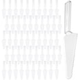 thumbnail image 1 of 50 Pcs Plastic Disposable Cake Cutter 9 Inch Wedding Pie Server Plastic Spatula Cake Server Cutting Knives Pie Pizza Pastry Slicer Serving Utensils (Clear)$$Home Decor, Kitchen, & Other, 1 of 7