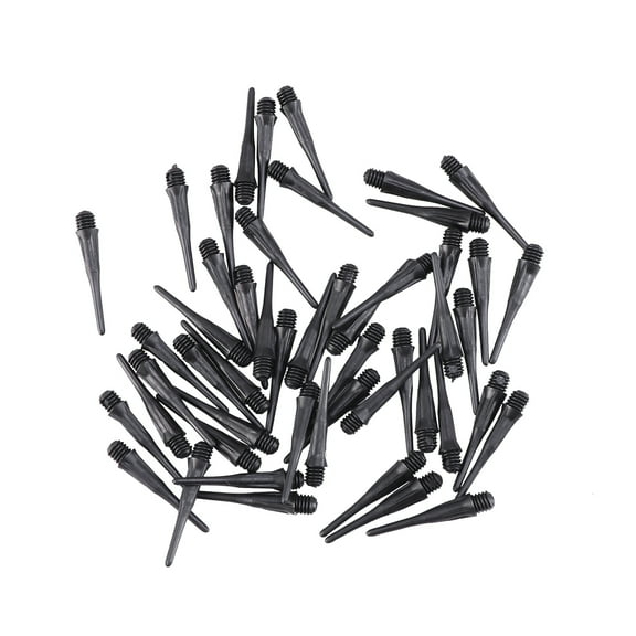 Minkissy Replacement Dart Points Black 50 Pcs