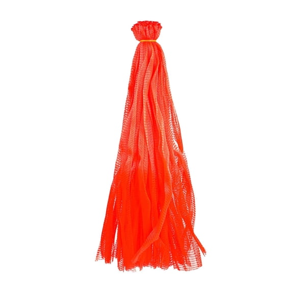 50 Pcs Reusable Mesh Produce Bags, Red Seafood Boiling Bags, Reusable Potato Onion Fruits Bag, Multi- Use Storage Bag for Grocery Shopping Storage of Fruit Seafood Toy, 27.56 inch