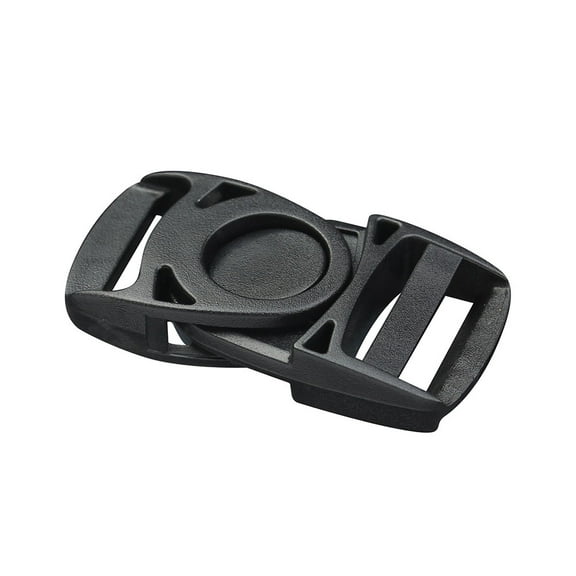 Worgeous 50Pcs Multifunctional Backpack Plastic Release Black (25mm)