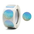 thumbnail image 1 of 50 Pcs Round Sticker Colorful Sticker Sparkly Sticker Decorative Sticker, 1 of 8