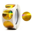 thumbnail image 1 of 50 Pcs Round Sticker Colorful Sticker Sparkly Sticker Decorative Sticker, 1 of 8