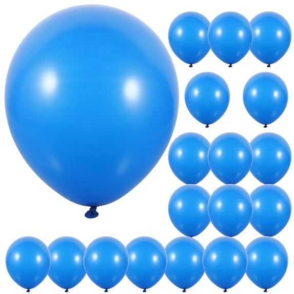 50 Pcs Royal Blue Latex Balloon Balloons Number Wedding Decorations Gender Reveal Party Supplies Ornament Baby