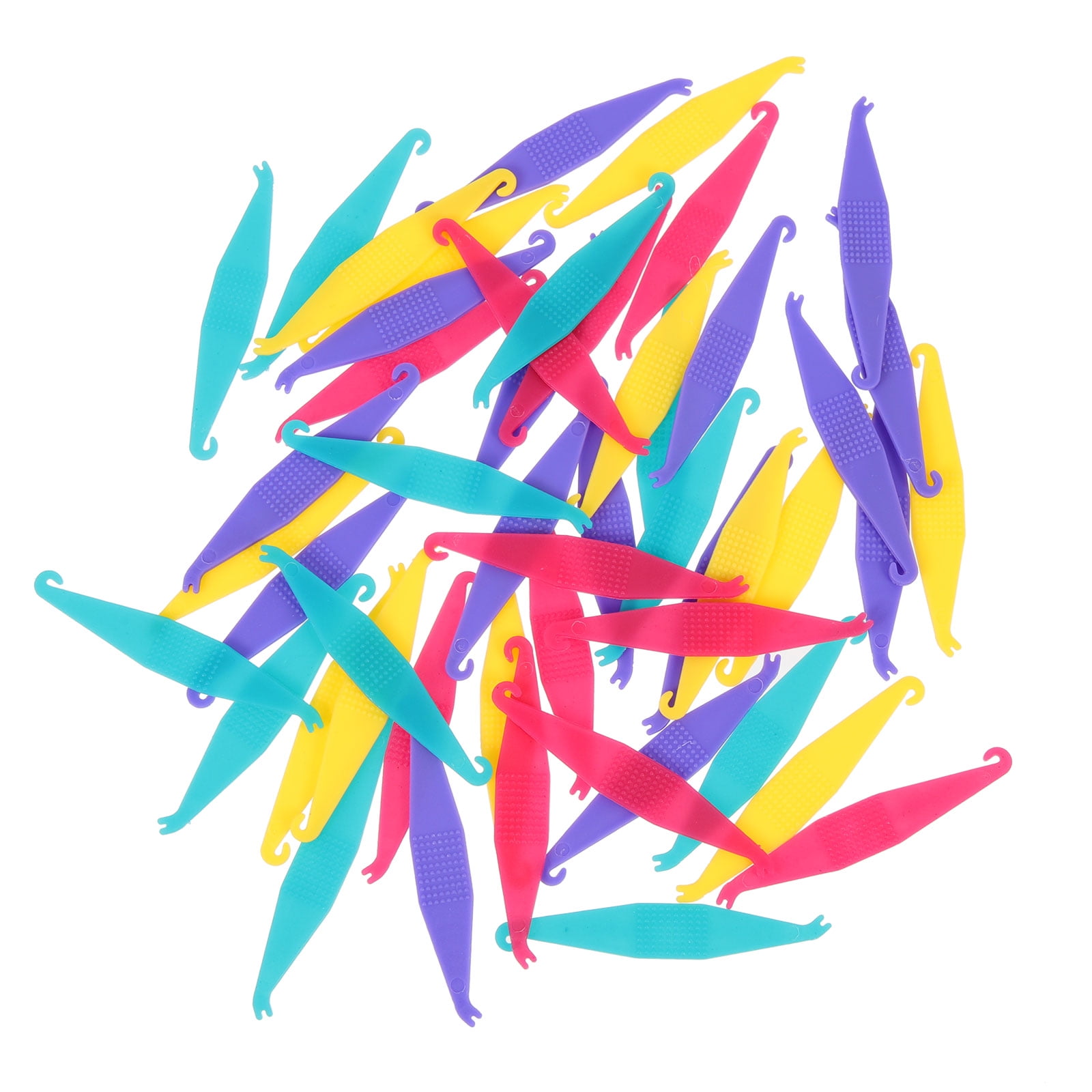 50 Pcs Rubber Band Hook Rubber Bands Elastic Placers Orthodontics