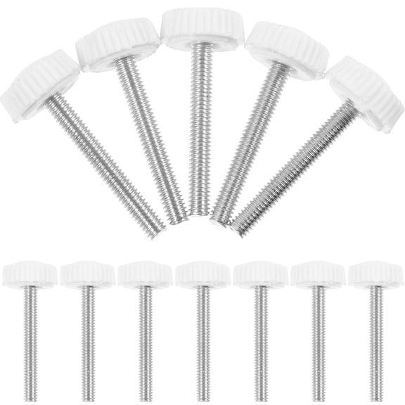 NIAIZEK 50pcs Assorted Color Plastic Hand Knobs for Quick Installation and Tightening Adjustment, 1.40.50.5in, Ideal for Multiple Projects