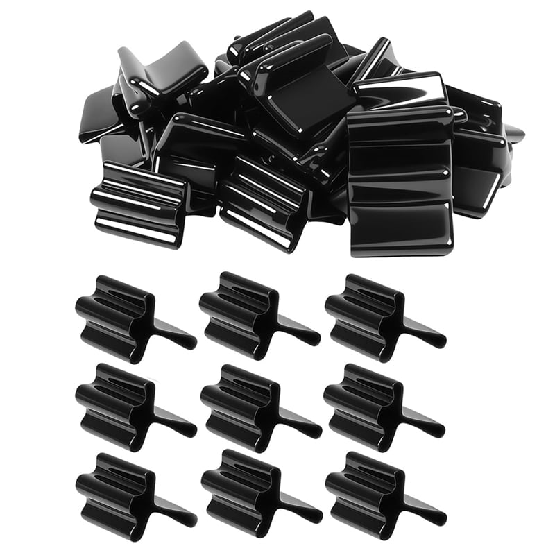 50-Pack White T Post Safety Caps - Vinyl Protective Covers For Fence Posts, Farm & Property Use