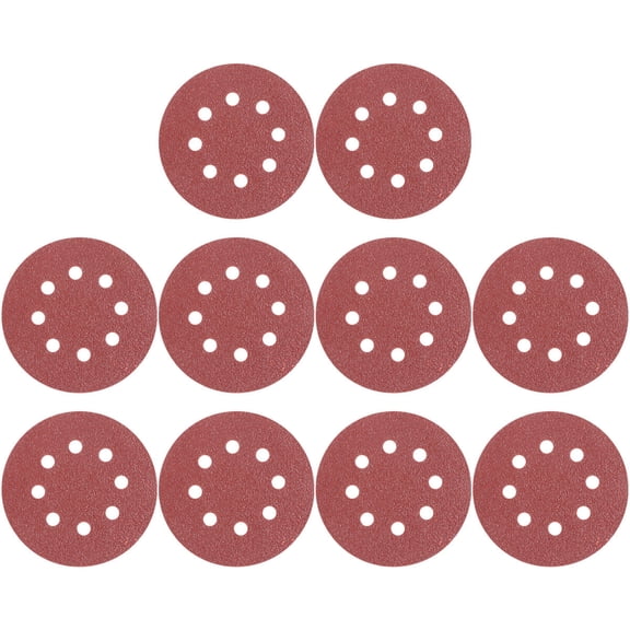 50 Pcs Sanding Discs 60 Grit Sandpaper Sander Tool Electrical Tools