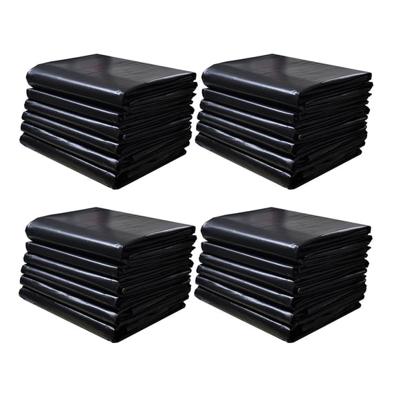 50 Garbage Bags for Trash , Heavy Duty Sanitation Liners for Office, Kitchen, and Home Waste Disposal