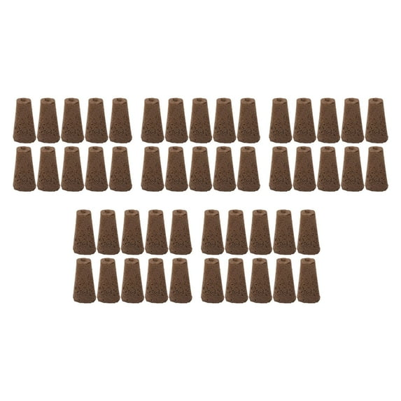 50 Pcs Seedling Block Peat Planting Block For Gardening Hydroponics Soilless Cultivation Plants Germination