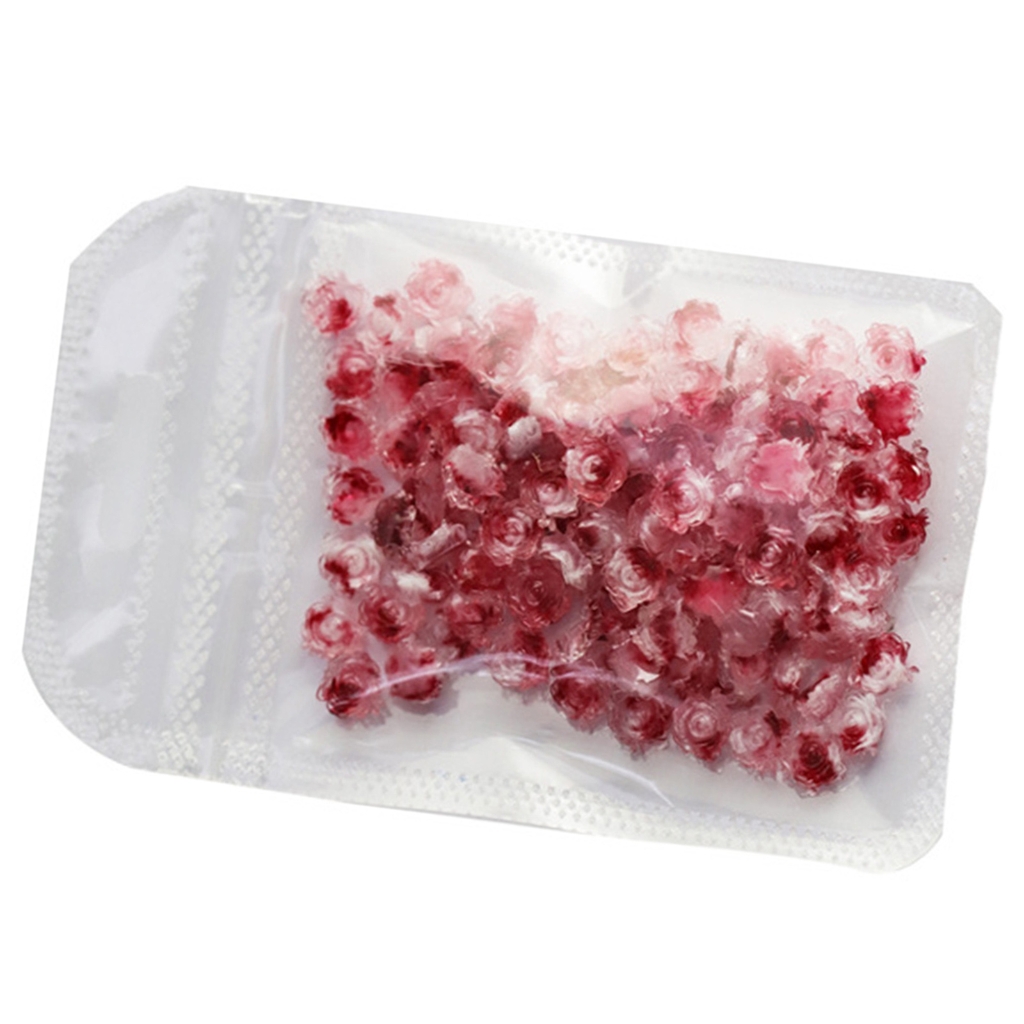 50 Pcs/Set Camellia Nail Art Charms Manicure Accessories 3D Flower Nail