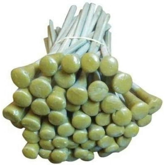 50 Pcs Set of Wooden Dop Sticks with Epoxy Was for Faceting Gemstones Lapidary Tools