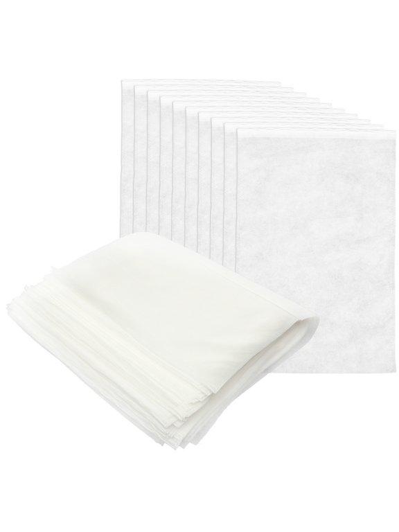 White Non-Woven Shoe Storage Bags for Travel Use with Good Air Permeability 50Pcs