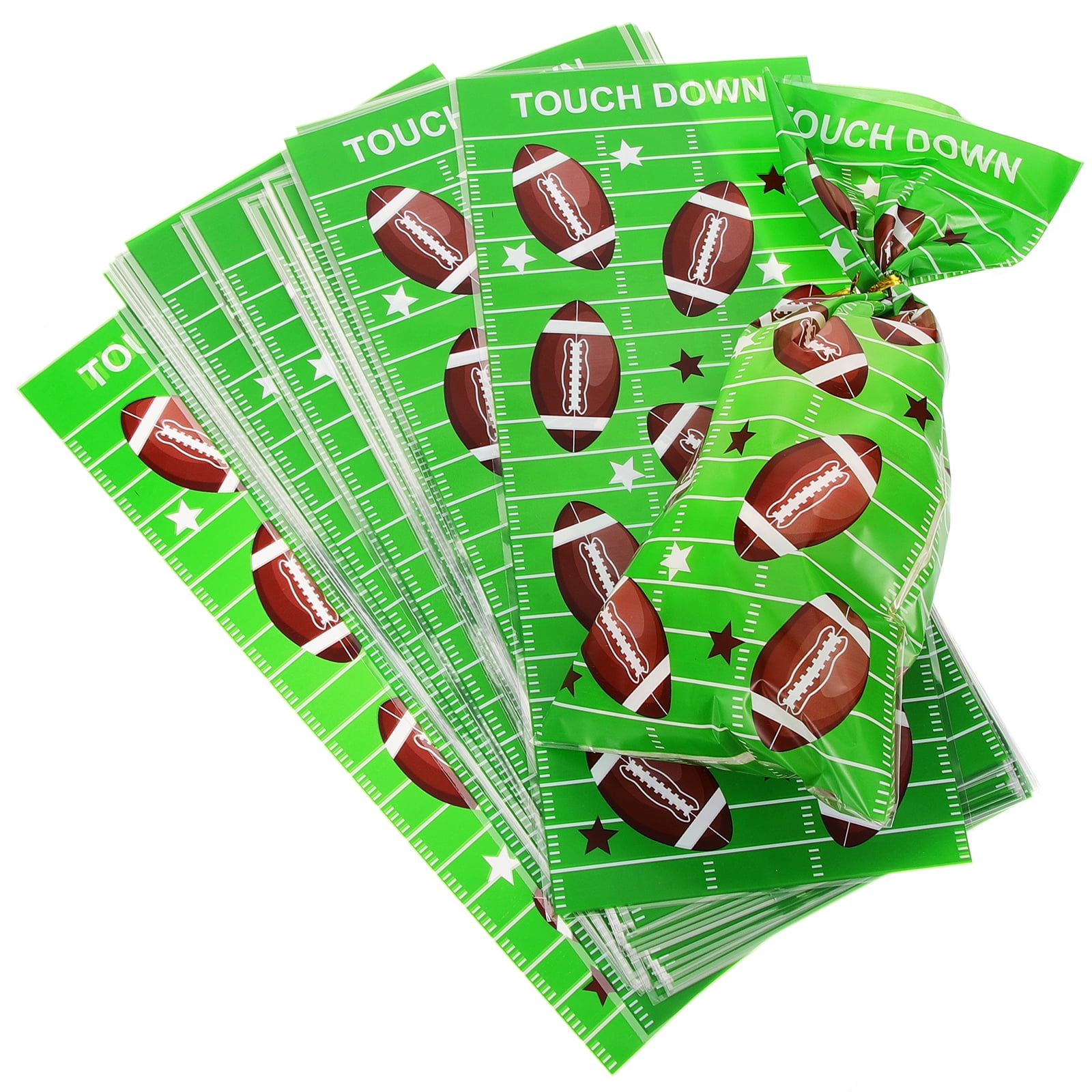 50 Pcs Snack Bags Gift Bags Bulk Little Gift Bags Cellophane Gift Bags