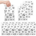 thumbnail image 1 of 50 Pcs Soccer Goodie Bags, Plastic Soccer Gift Bags, Sport Candy Goodie Snack Treat Bag for Sport Party Supplies Birthday Decorations, 1 of 7