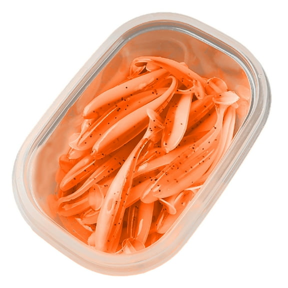 50 Pcs Soft Lures Worm Baits Paddle Tail Swimbaits Lures Bass Fishing Baits