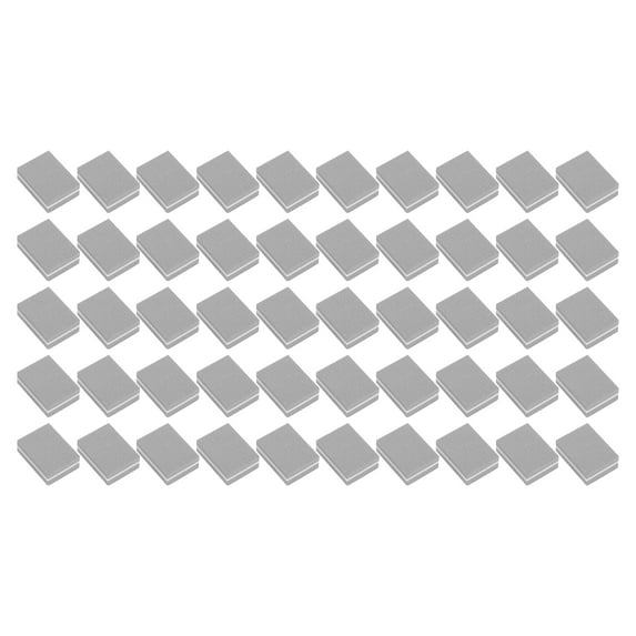 50 Pcs Soft Mini High Elasticity Nail Buffers for DIY Gray